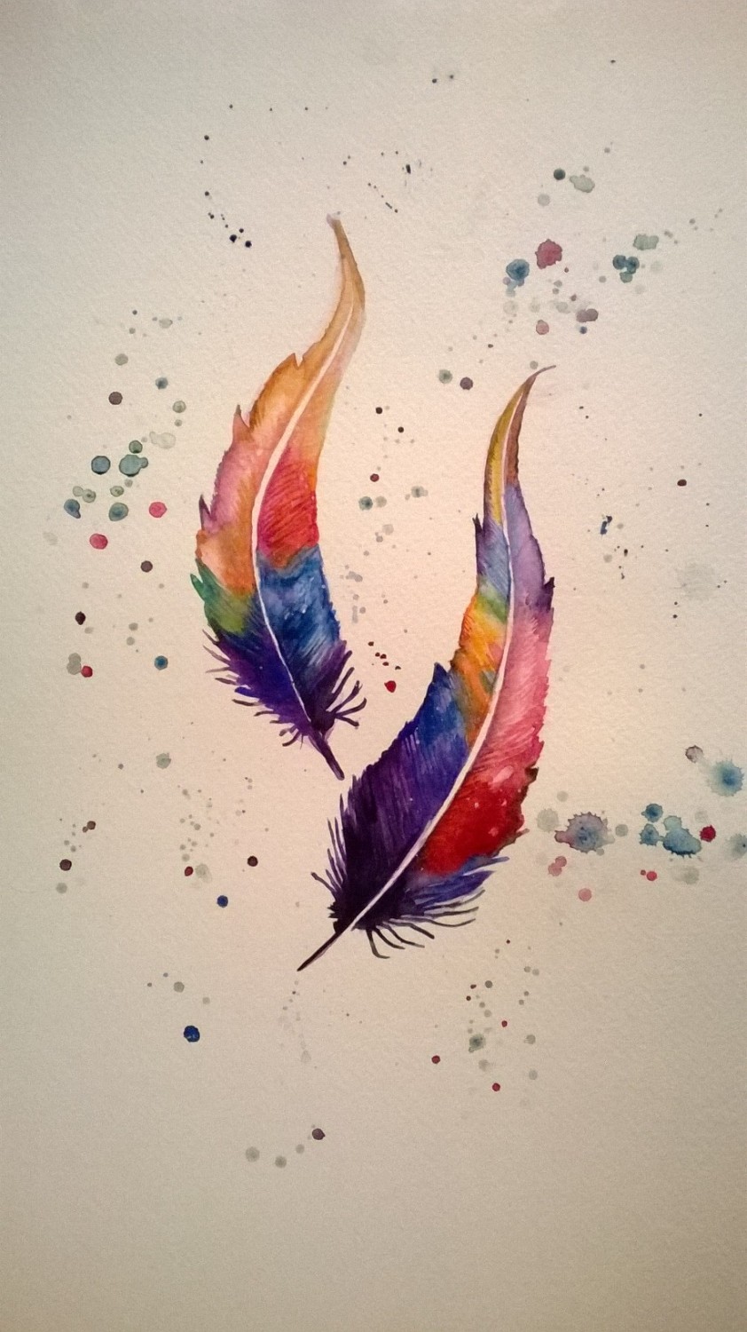 Finished: Feathers