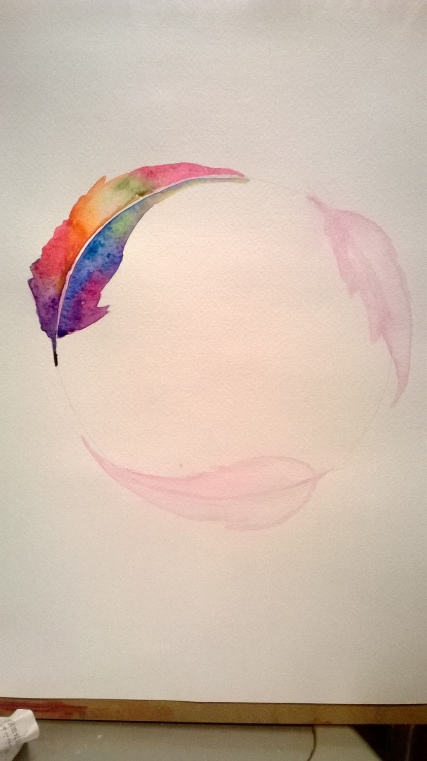 Work in Progress: Circle of Feathers